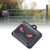 2pcs Animal Repeller Red LED Strobe Lights Waterproof Design Solar