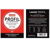 Leeda Profil 9ft Tapered Leaders with 2 Droppers, 6lb