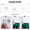 AOHMPT Glow-in-the-Dark Halloween Tapestry - UV Reactive Black Light Wall