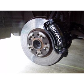 Oracal Curved LEXUS IS Brake Caliper Decal Stickers set of 4 Hi-Temp  6 Diff Colors