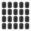 DMiotech 20pcs 13mm Inner Diameter Black Screw Protector Rubber End