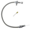 BUTITNOW TH350 TH400 Turbo350 Firewall Mounted Flex Transmission Dipstick TH350/TH400