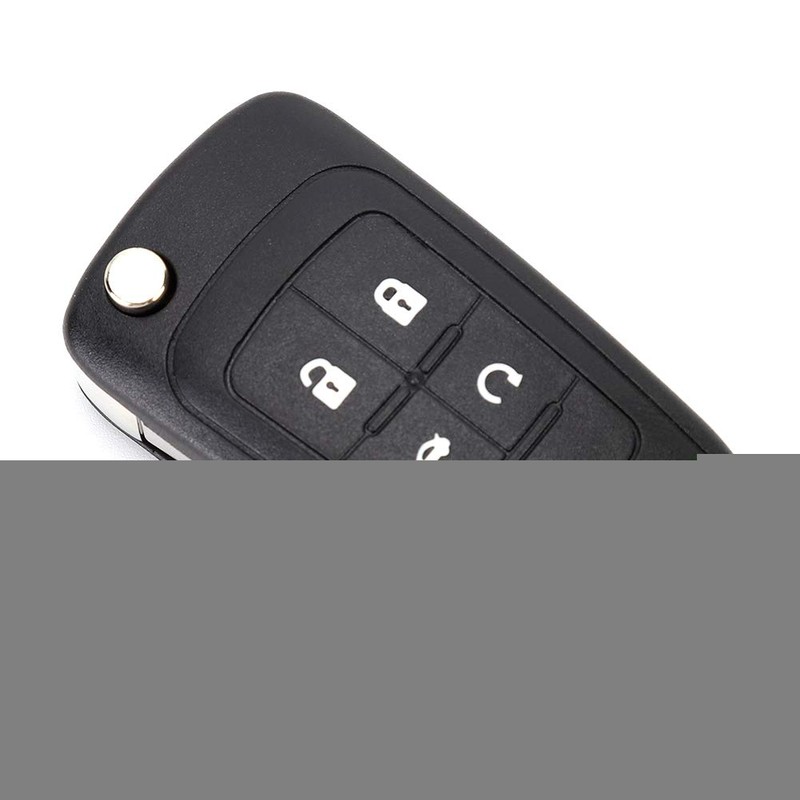 Carcasa de llave plegable, KIMISS 5 botones Flip Key Fob
