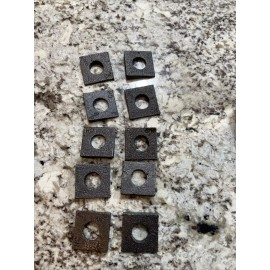 Fastenal 5/8" 100 Galvanized Steel Beveled Washer Malleable 10 Packs of 10 (100)