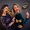 47Pcs New Years Eve Photo Booth Props- 2021 Photo Booth