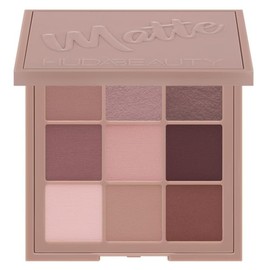 Huda Beauty Original Creamy Eyeshadow Palette, 9 Eyeshadows, 8.22 g, by Bella (Cool Matte Obsessions, 1 Piece)