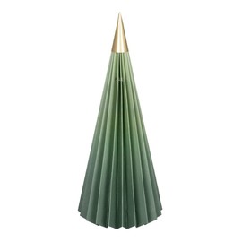 Ideen mit Herz Magnetic Folding Fir Tree Honeycomb Tree Decorative Tree Christmas Advent 22.3 cm High Diameter 10 cm (Design 4)