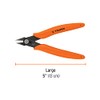 Truper T275-5, Pinza para electrónica, 5", de corte