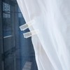 10 Pcs Curtain Clips for Paper Blinds, Clear Plastic Clips