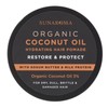 SUNAROMA Organic Coconut Oil Hair Pomade, 5.5 oz.