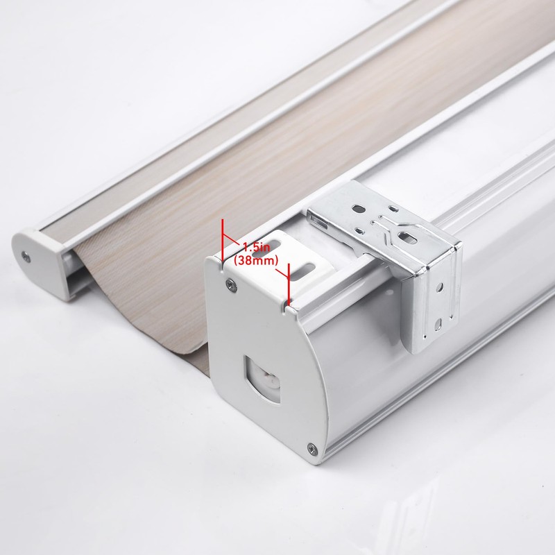Zebra Shades Metal Blinds Mounting Bracket - Heavy Duty Support