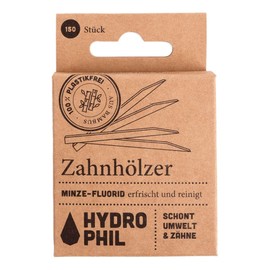 Hydrophil Mint Fluoride Dental Wood Pack of 1