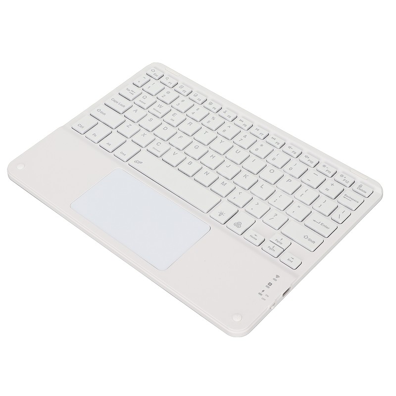Wireless Keyboard with Touchpad Quadrate Keycap Ultra Thin 10inch Wireless