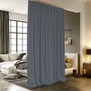 RoomDarkning Room Divider Curtains with Ceiling Track, 95% Blackout Heavy