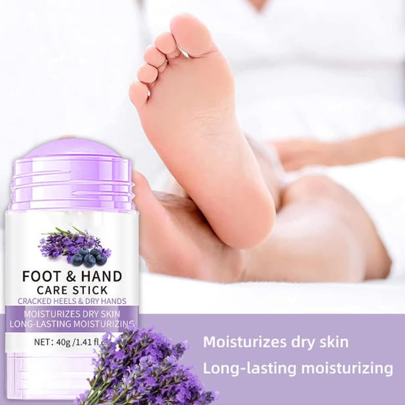 Deepcolorpy Urea Foot Care Stick, Foot Cream Moisturizer for Dry