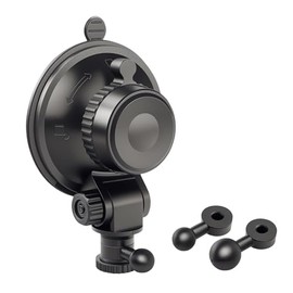 Soporte universal de ventosa para cámara de tablero Garmin, pequeño soporte de bola para parabrisas reutilizable y ajustable en ángulo para Garmin Mini2, compatible con Dashcam 45/47/55/57/65W/67W
