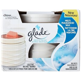 Glade Wax Melts Air Freshener Electric Warmer, Works with Glade Wax Melts, Cream Colour