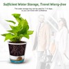 YNNICO Indoor Self Watering Planters with Drainage Holes and Saucers,