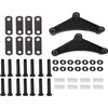 VIRTIONZ Trailer Tandem Axle Shackle kit for Double Eye Spring(3500lb