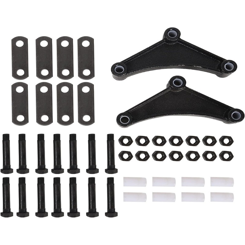 VIRTIONZ Trailer Tandem Axle Shackle kit for Double Eye Spring(3500lb