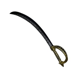Zac's Alter Ego Deluxe Pirate Sword Long Antique Effect Fancy Dress Medieval Weapon Buccaneer