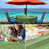 Washable Garden Tablecloth, Oilcloth, 100 x 140 cm, Cut Edge,