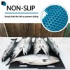 NonSlip Fish Fillet Mat for Filleting, Cutting, Cleaning Heavy Duty