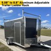 Kojem 5.3' to 8.6' Aluminum Adjustable Trailer Ladder Rack Capacity
