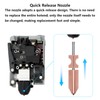 5 PCS Quick-Swap Nozzles Kit for AD5X, 2 PCS 0.4mm,