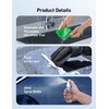 AstroAI Windshield Cleaner, Microfiber car Window Cleaner with 4 Reusable