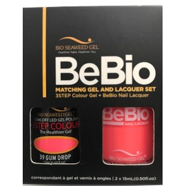 BIO SEAWEED BEBIO matching gel and lacquer set gum drop #39