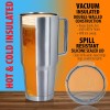 X-PAC 64oz Double Vacuum Wall Stainless Steel Tumbler Travel Mug