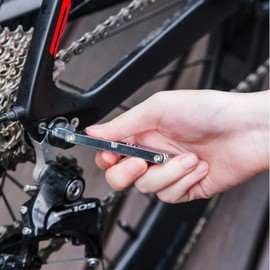 COYOTE MT 16 in 1 Bike Multitool - Compact and Lightweight Bicycle Repair Kit for Road and Mountain Bikes - Saddlebag and Pocket Friendly – Strong, No Rust, Long Leverage Bicycle Tools - Cyclist Gift