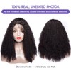 Lemoda 13x4 Burmese Kinky Curly Lace Front Human Hair Wigs