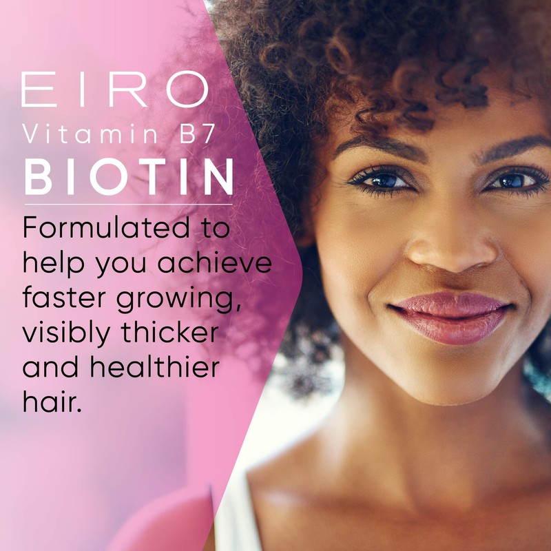 EIRO Biotin Liquid Drops | 6000mcg per serving | Healthier,