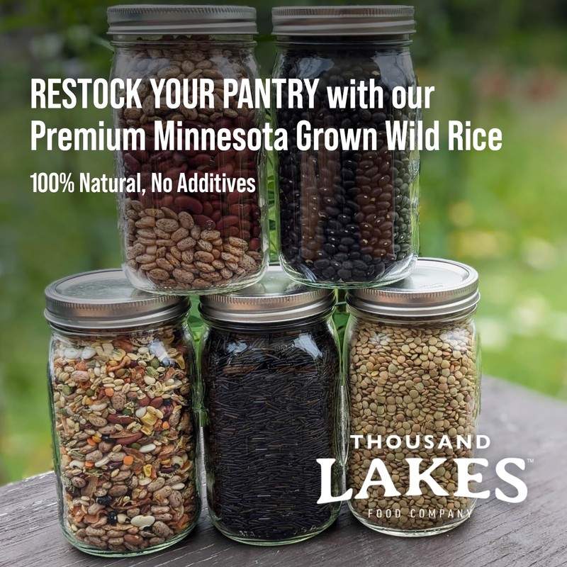 Thousand Lakes Minnesota Grown Wild Rice - 3 pounds (48
