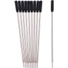 10Pcs Durable and Useful 11.5 cm Fine Point Metal Biros