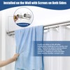 Anndason Double Shower Curtain Rod 28 to 75 Inches Elegant