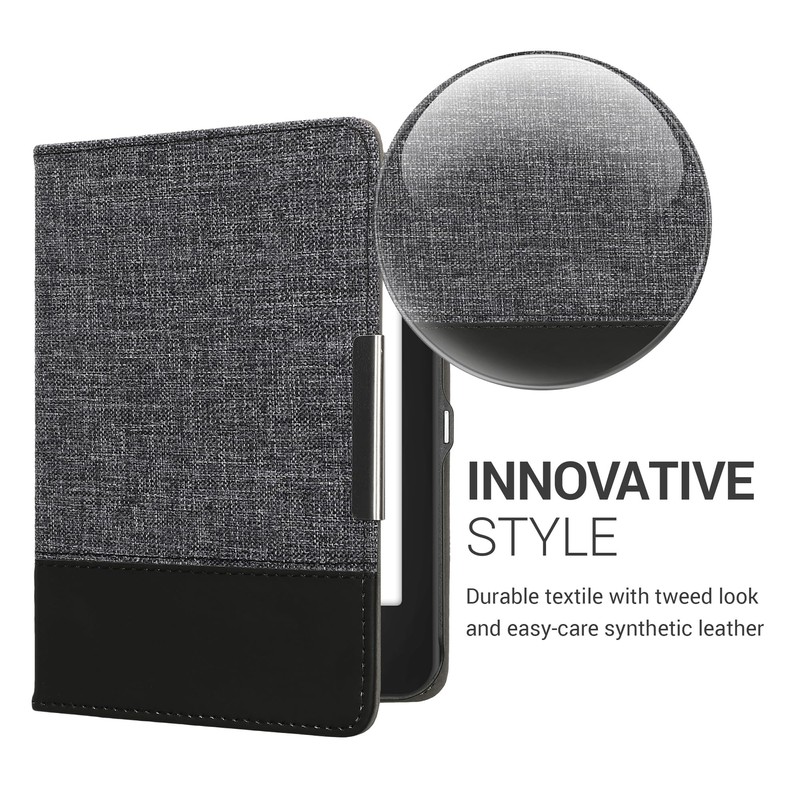 kwmobile Case Compatible with Tolino Shine 2 HD - Canvas