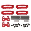 4Pcs Metal Simulation Brake Disc Calipers for Traxxas TRX4 TRX6