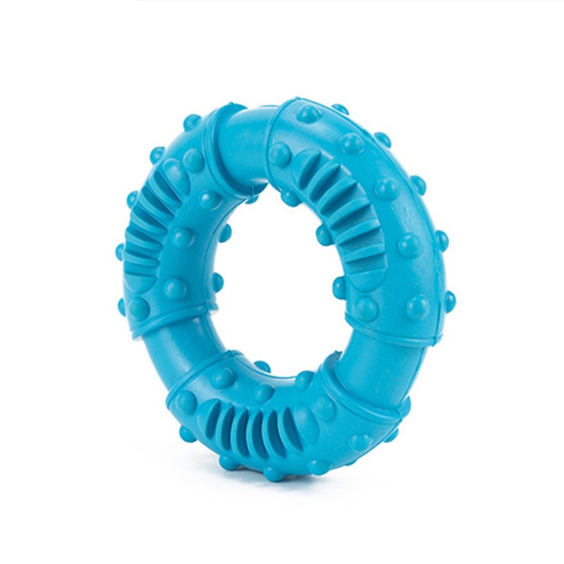 Rubber Teeth Grinding Donut for Dogs, Rubber Teeth Grinding Toy