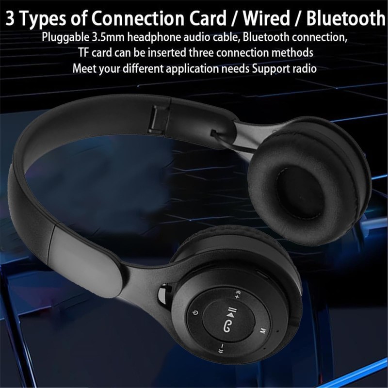 Bluetooth Headphones Over Ear, Kids Bluetooth 5.0 Wireless Headphones for