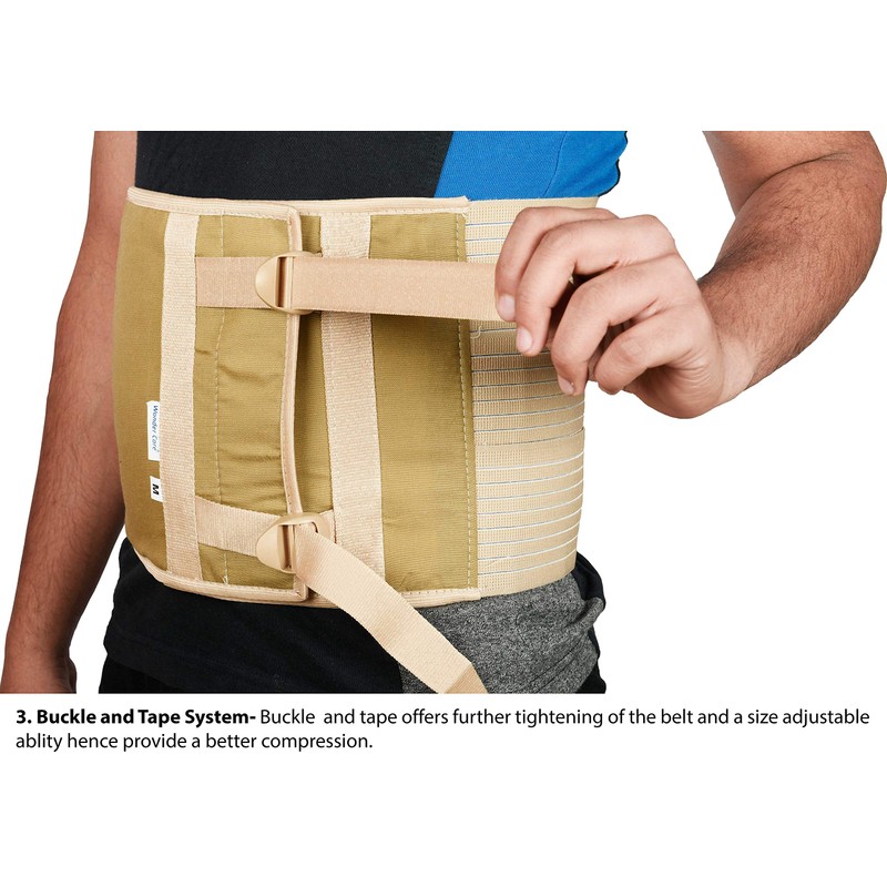 Wonder Care Belly Support Belt (Semi Elastic), , ,