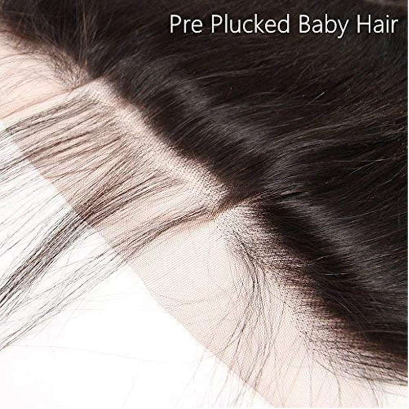 Liangya Hair Cierre Frontal De Encaje Recto 13X4 Oreja A