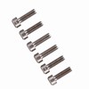 6pcs set M5*16mm Titanium Alloy Bike Fixed Stem Bolts For