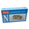 Peco NB-6 Goods Shed Railway Track