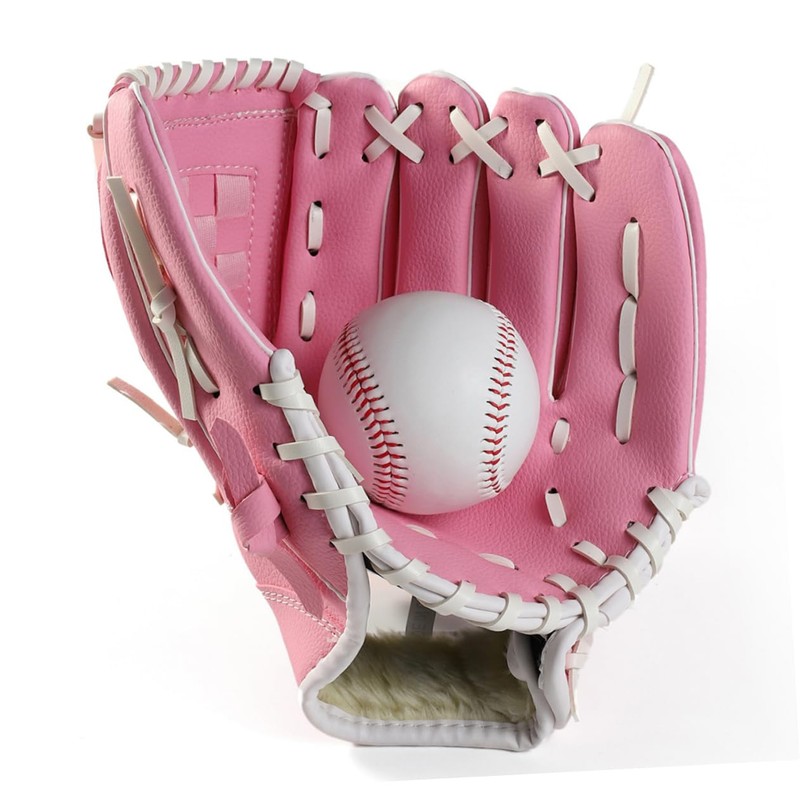 CORHAD Thicken Infield Pitcher Baseball Softball Gloves for Adults Boy