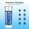 Crystala Filters Water Filter Compatible with XWFE (Built-in CHIP), Replacement