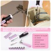 Enventor Pink Tool Kit Set for Women, 146PCS General Household