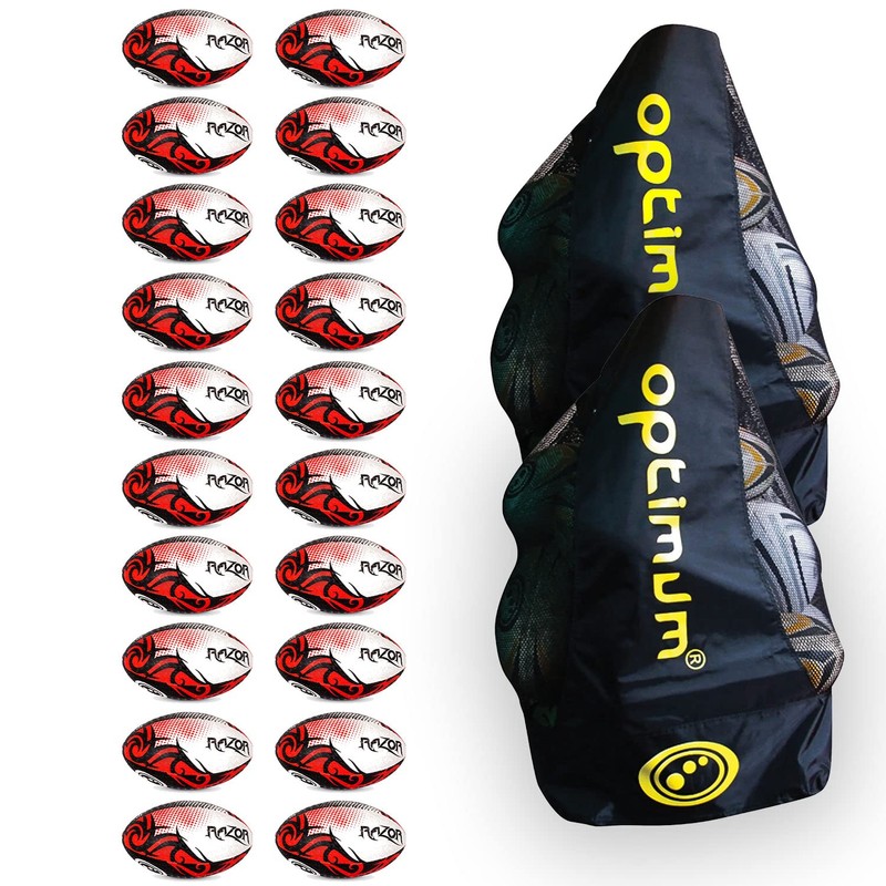 Optimum Razor Rugby Ball - Perfect for Training & Gameplay,